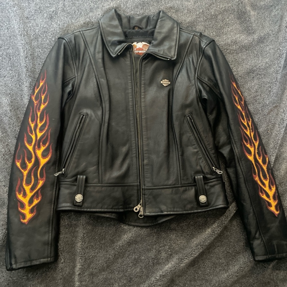 harley davidson genuine leather jacket
